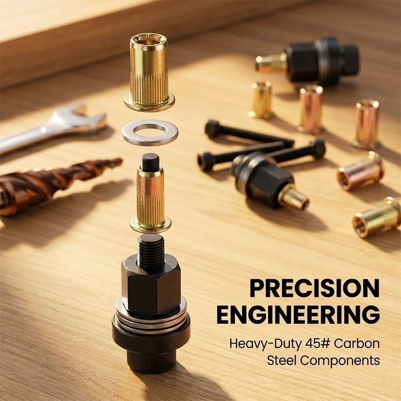 Mroace Threaded Rivet Nut Kit