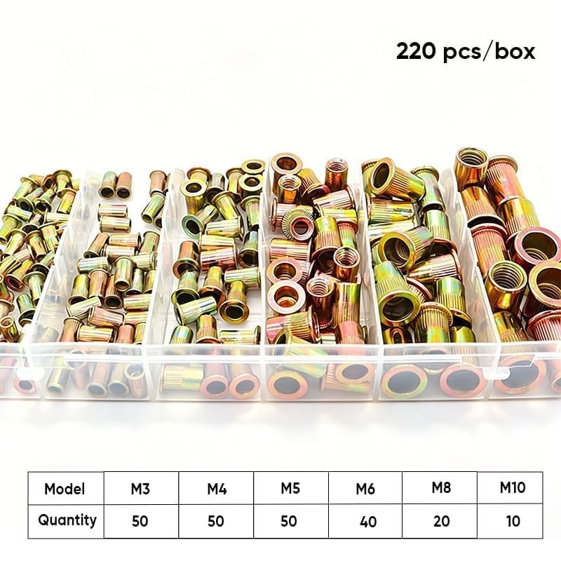 Mroace Threaded Rivet Nut Kit