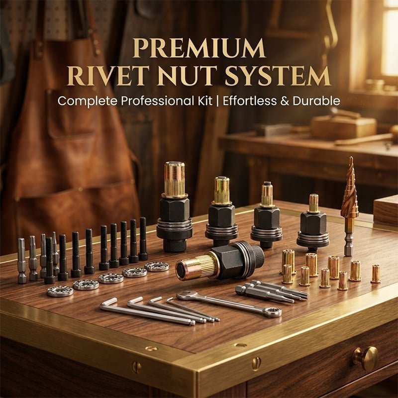 Mroace Threaded Rivet Nut Kit