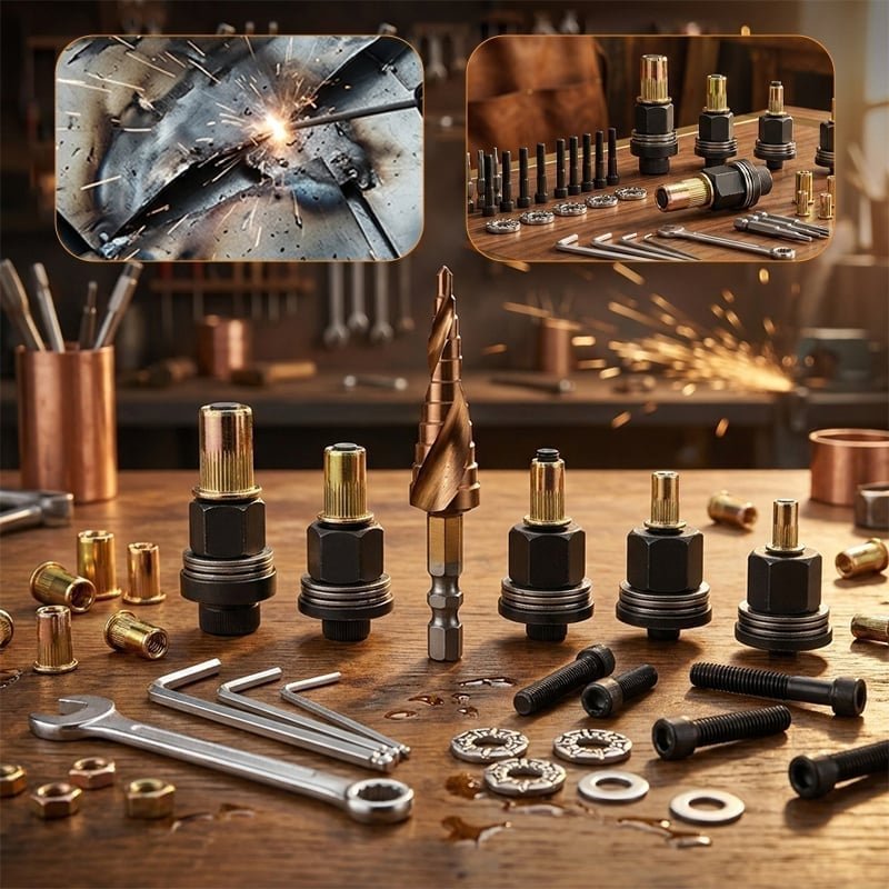Mroace Threaded Rivet Nut Kit