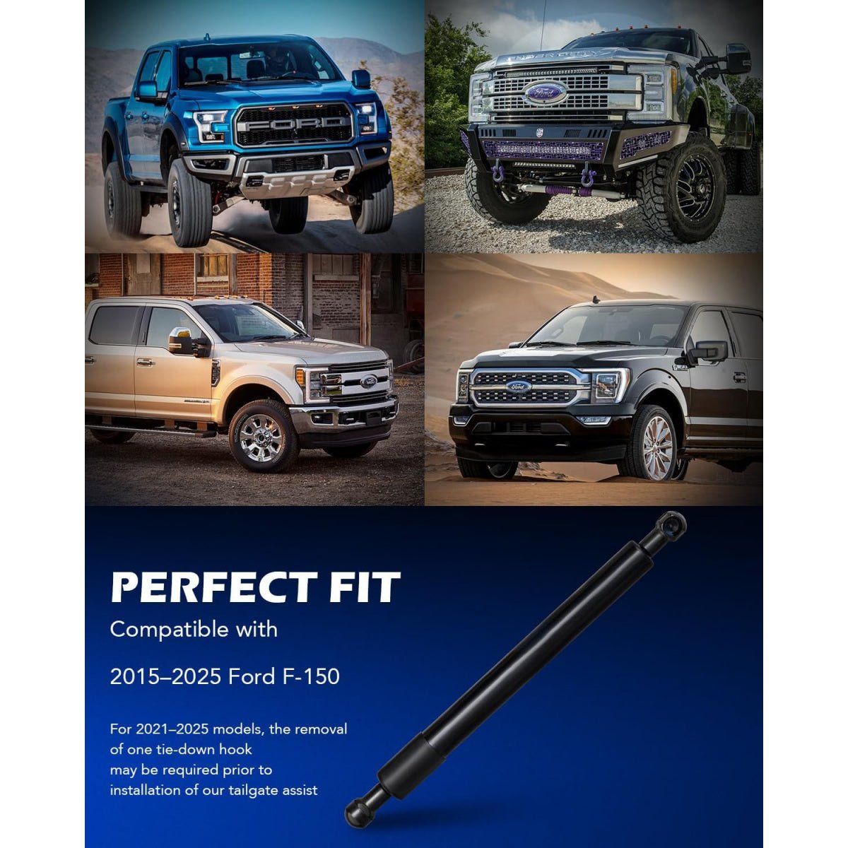 Mroace Truck Tailgate Lift Assist Shock