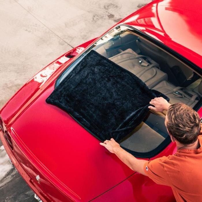 Mroace Ultra Absorbent Twisted Loop Microfiber Car Drying Towel 1300 GSM
