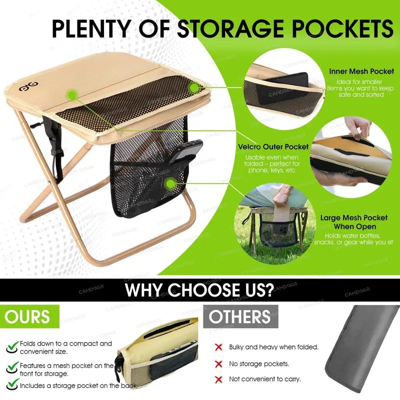 Mroace Ultralight Portable Folding Chair