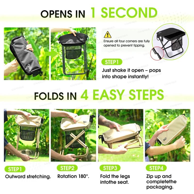 Mroace Ultralight Portable Folding Chair