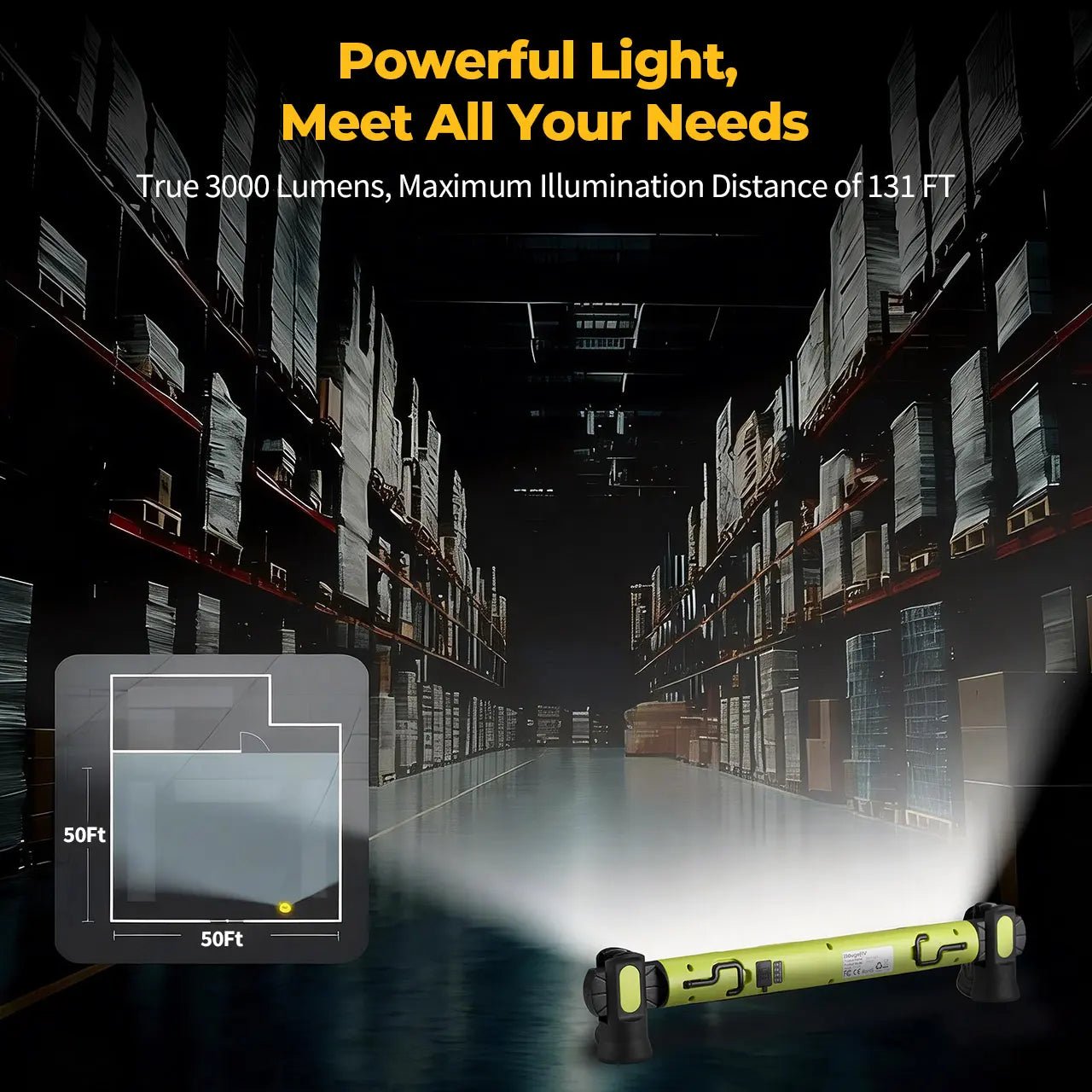 Mroace Under Hood Work Light Bar
