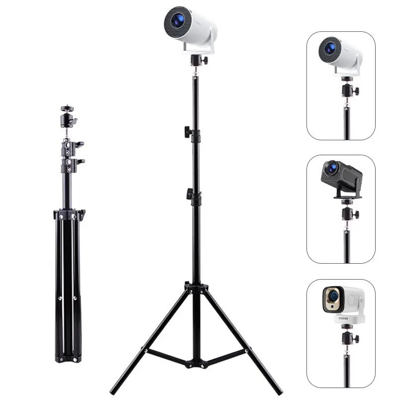 Mroace Universal 120CM Retractable Projector Tripod Stand