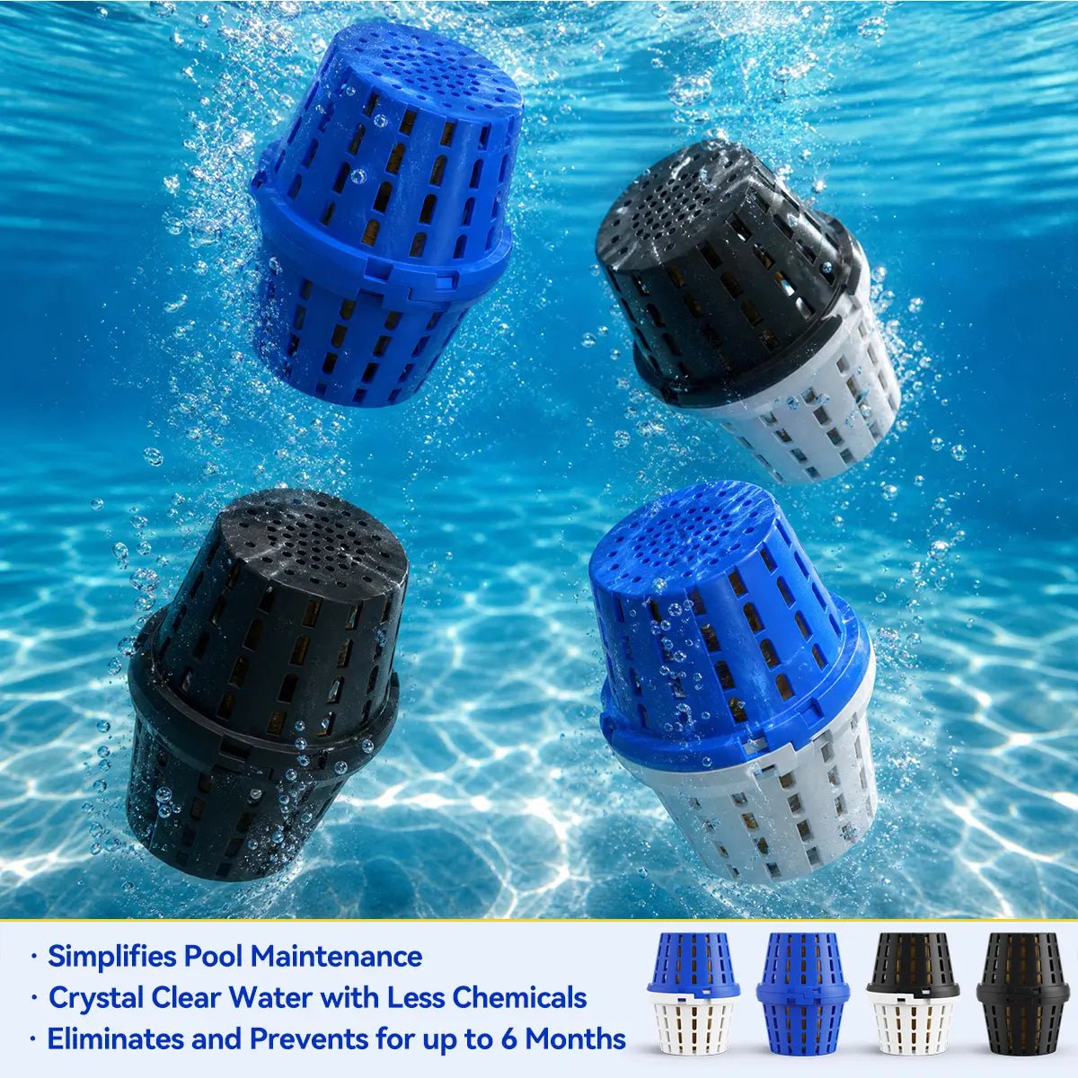 Mroace Universal 20K-Gallon Pool Mineral Purifier Cartridge