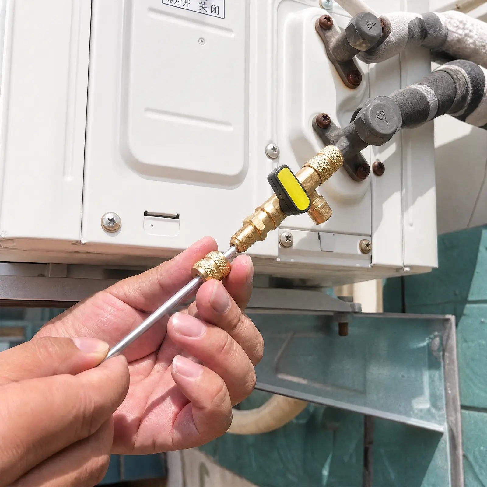 Mroace Universal AC Valve Core Remover Installer Tool
