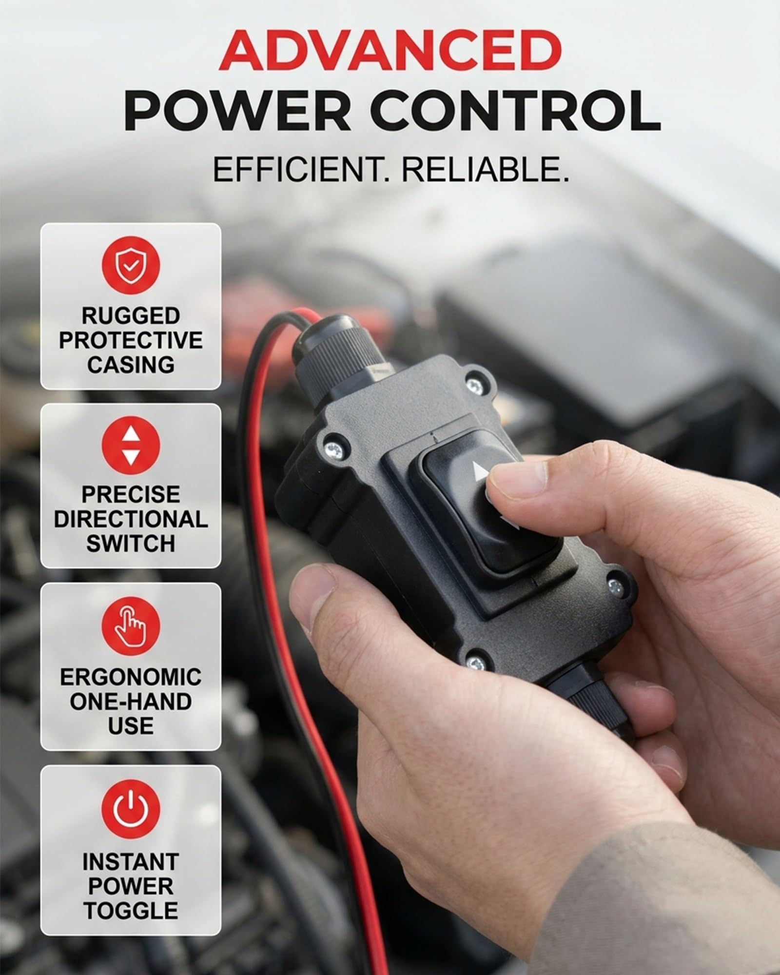 Mroace Universal Car Diagnostic Scanner and Battery Tester