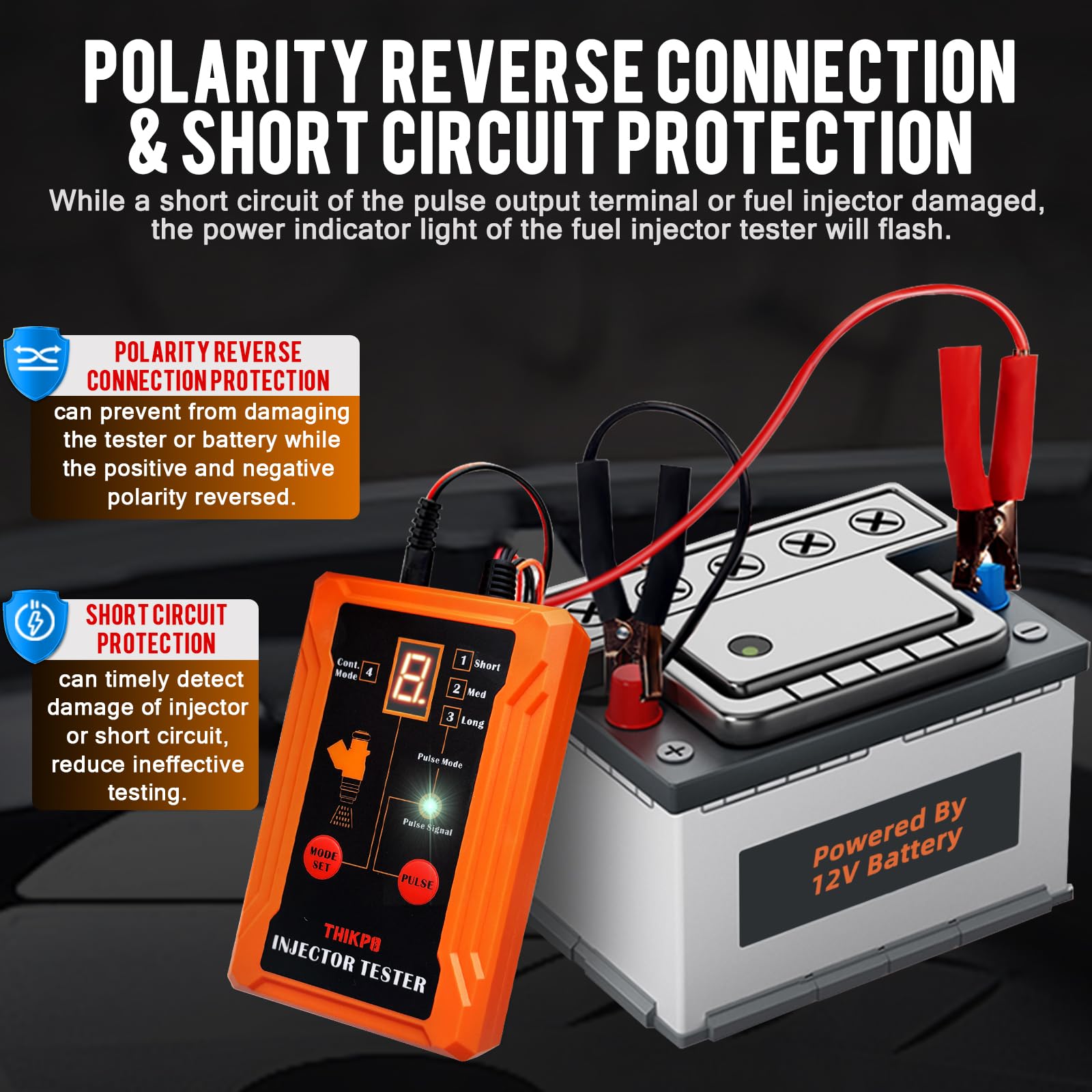 Mroace Universal Fuel Injector Tester and Cleaner Tool Kit