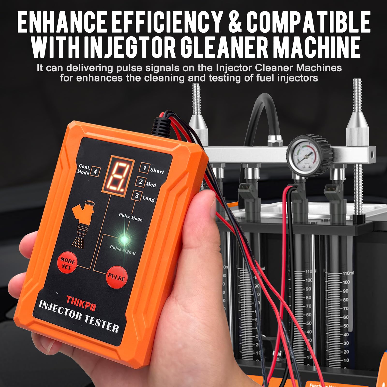 Mroace Universal Fuel Injector Tester and Cleaner Tool Kit