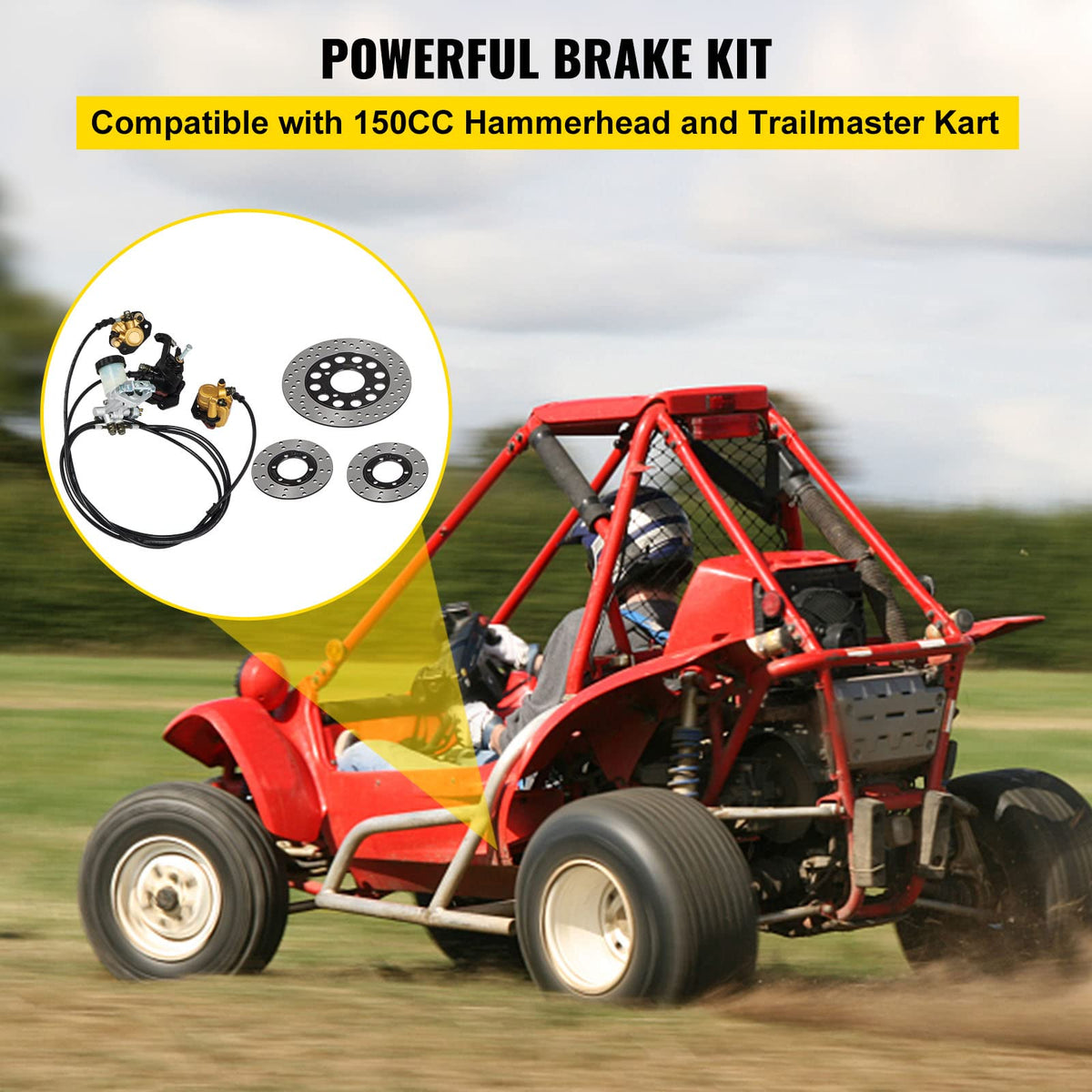 Mroace Universal Hydraulic Brake Kit