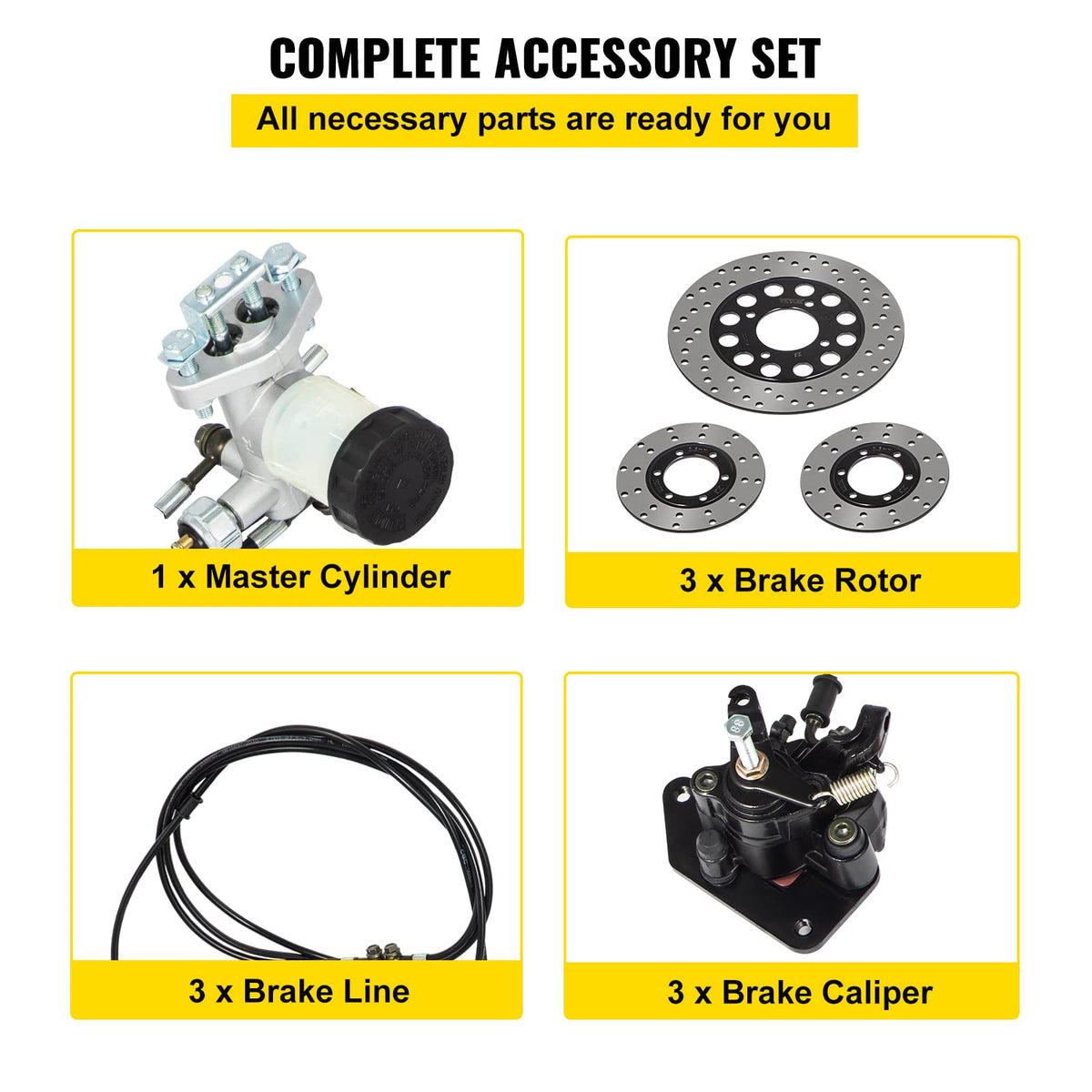 Mroace Universal Hydraulic Brake Kit