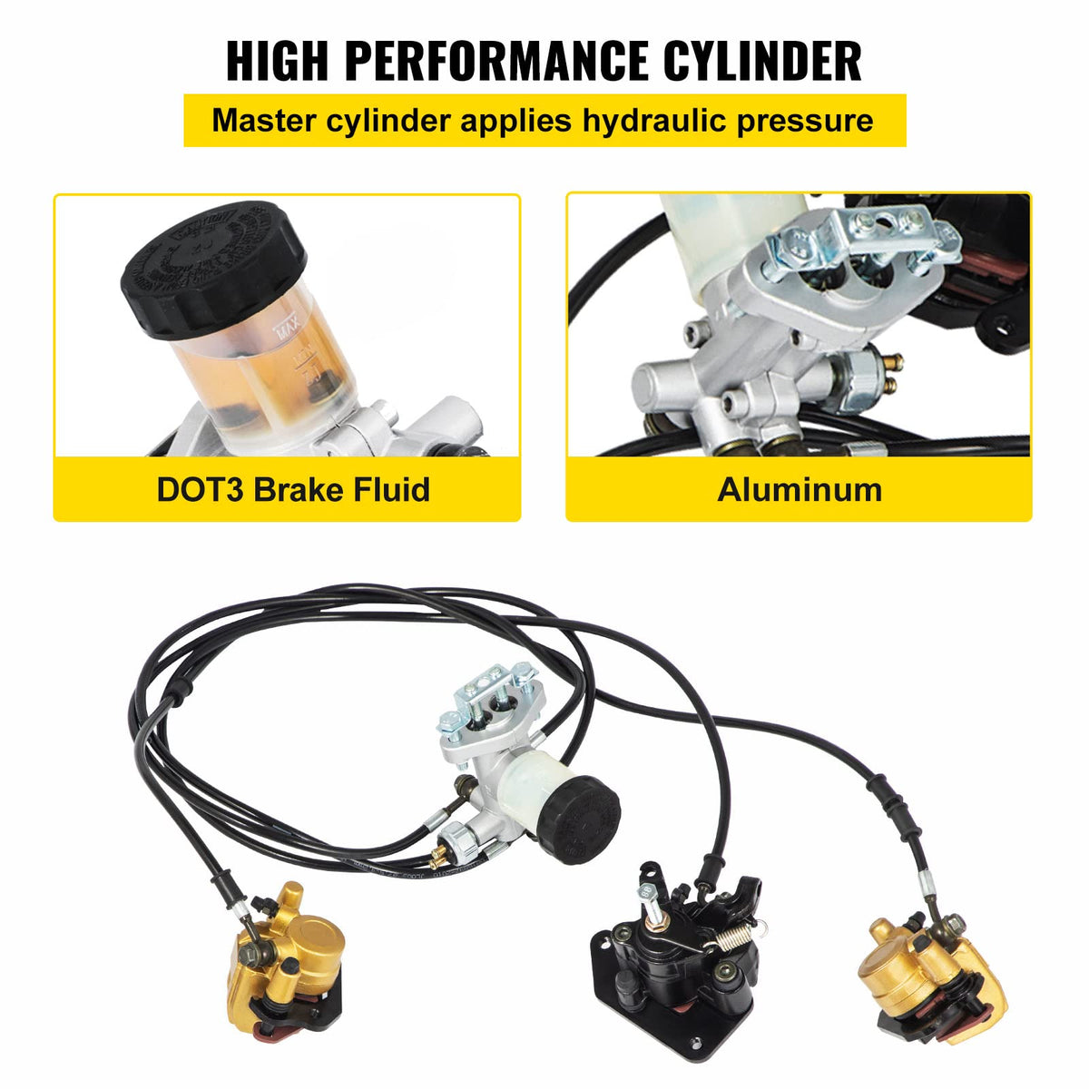 Mroace Universal Hydraulic Brake Kit
