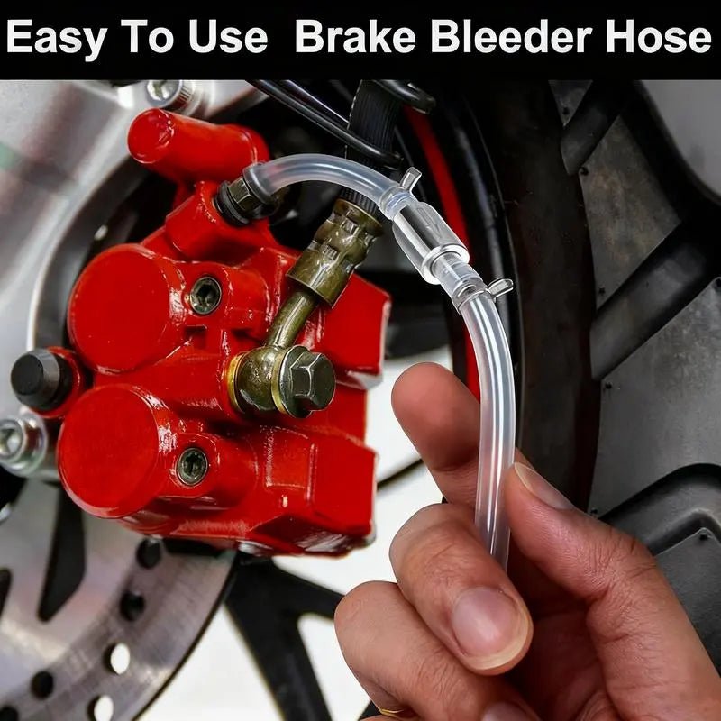 Mroace Universal One Way Brake Bleeder Hose Kit