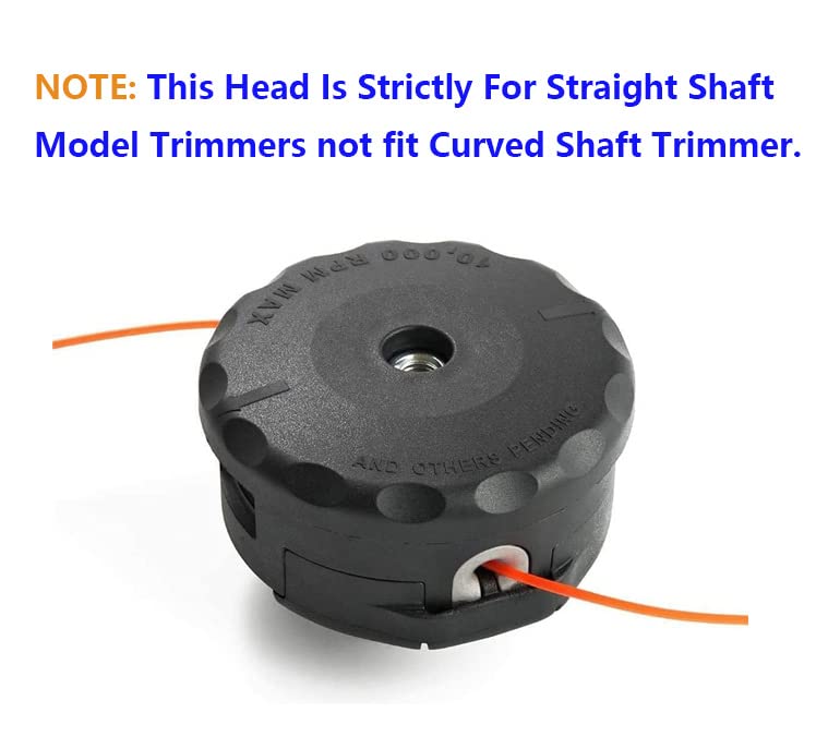 Mroace Universal Straight Axle String Trimmer Head