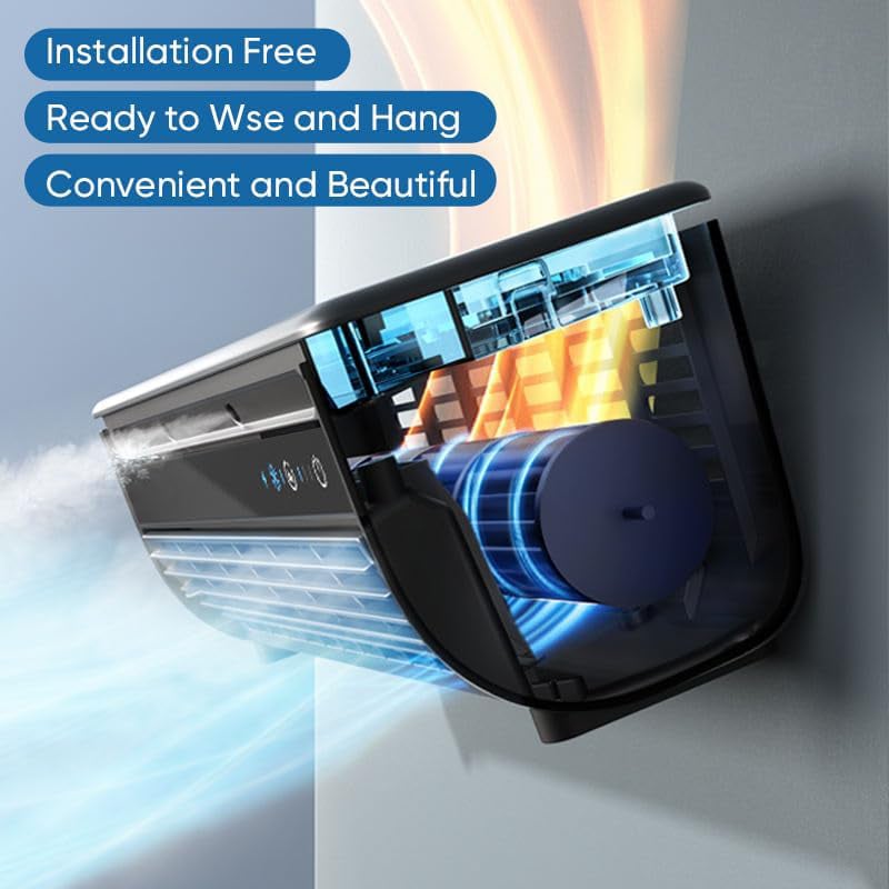Mroace Upgraded Wireless Wall Mounted Air Conditioner