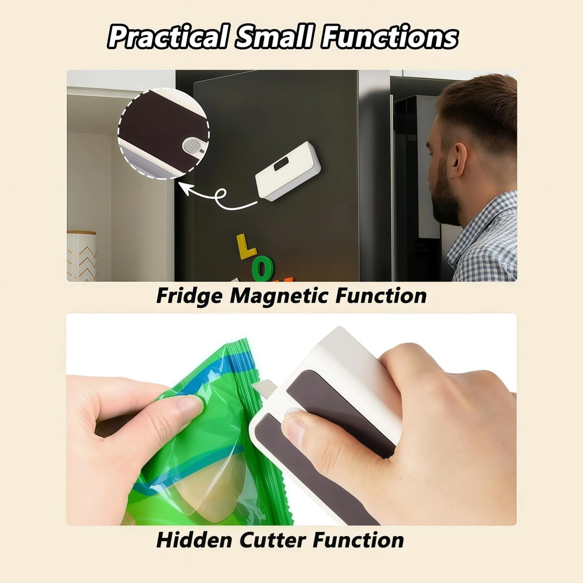 Mroace USB-C Rechargeable Mini Bag Sealer