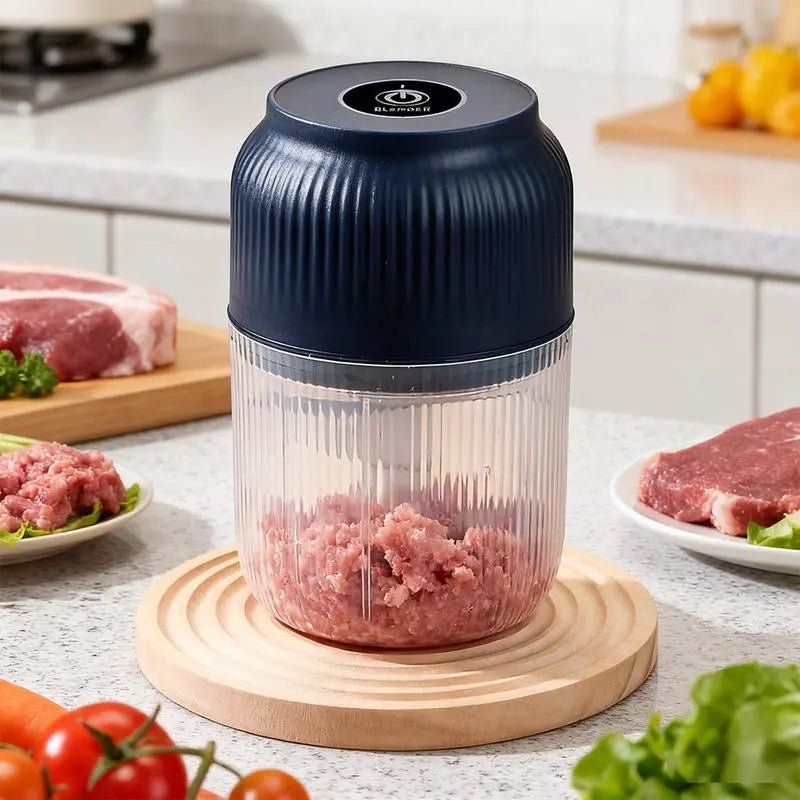Mroace USB Rechargeable Mini Electric Food Chopper and Meat Grinder