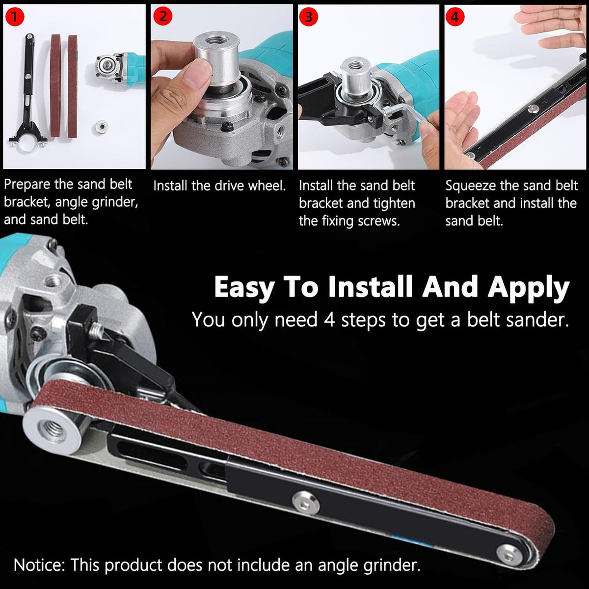 Mroace Versatile Angle Grinder Conversion Tool