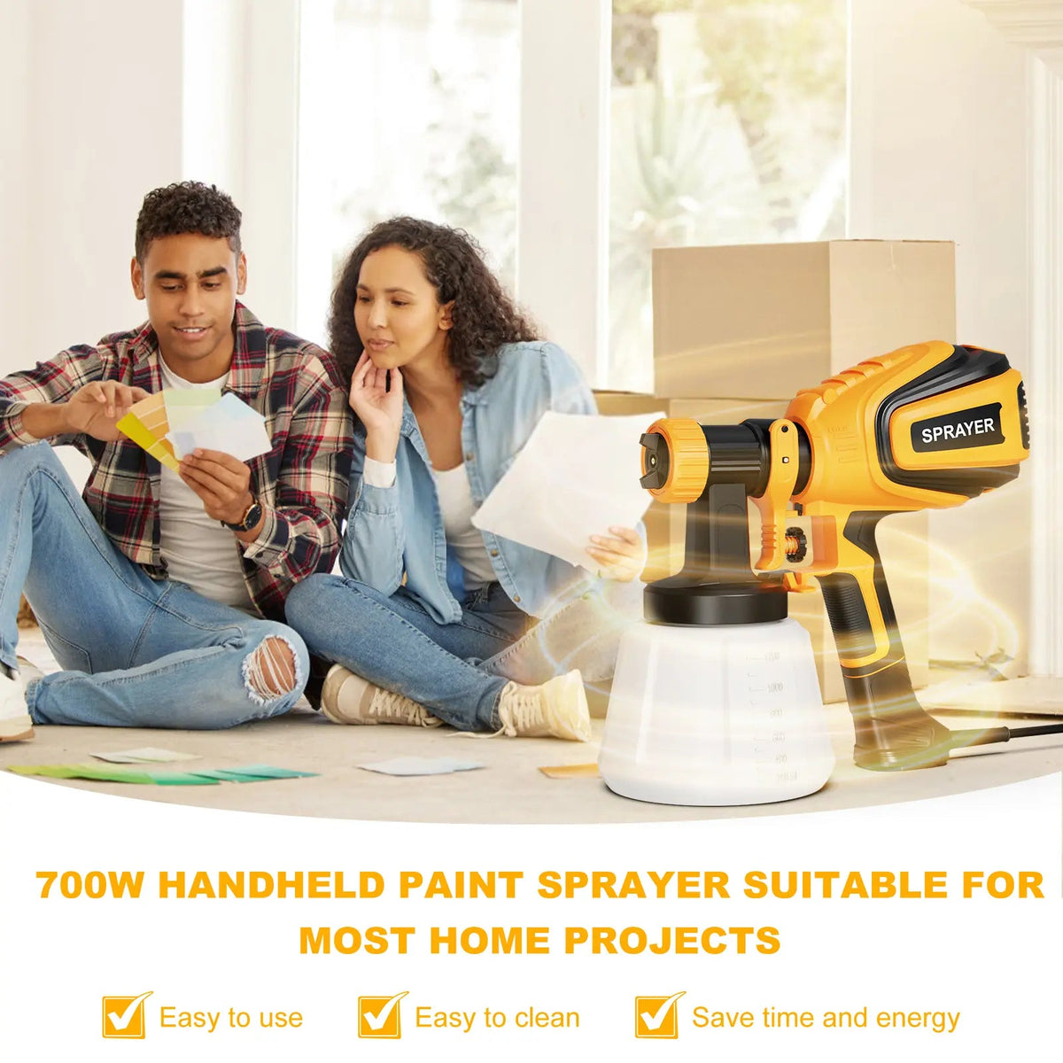 Mroace Versatile HVLP Paint Sprayer