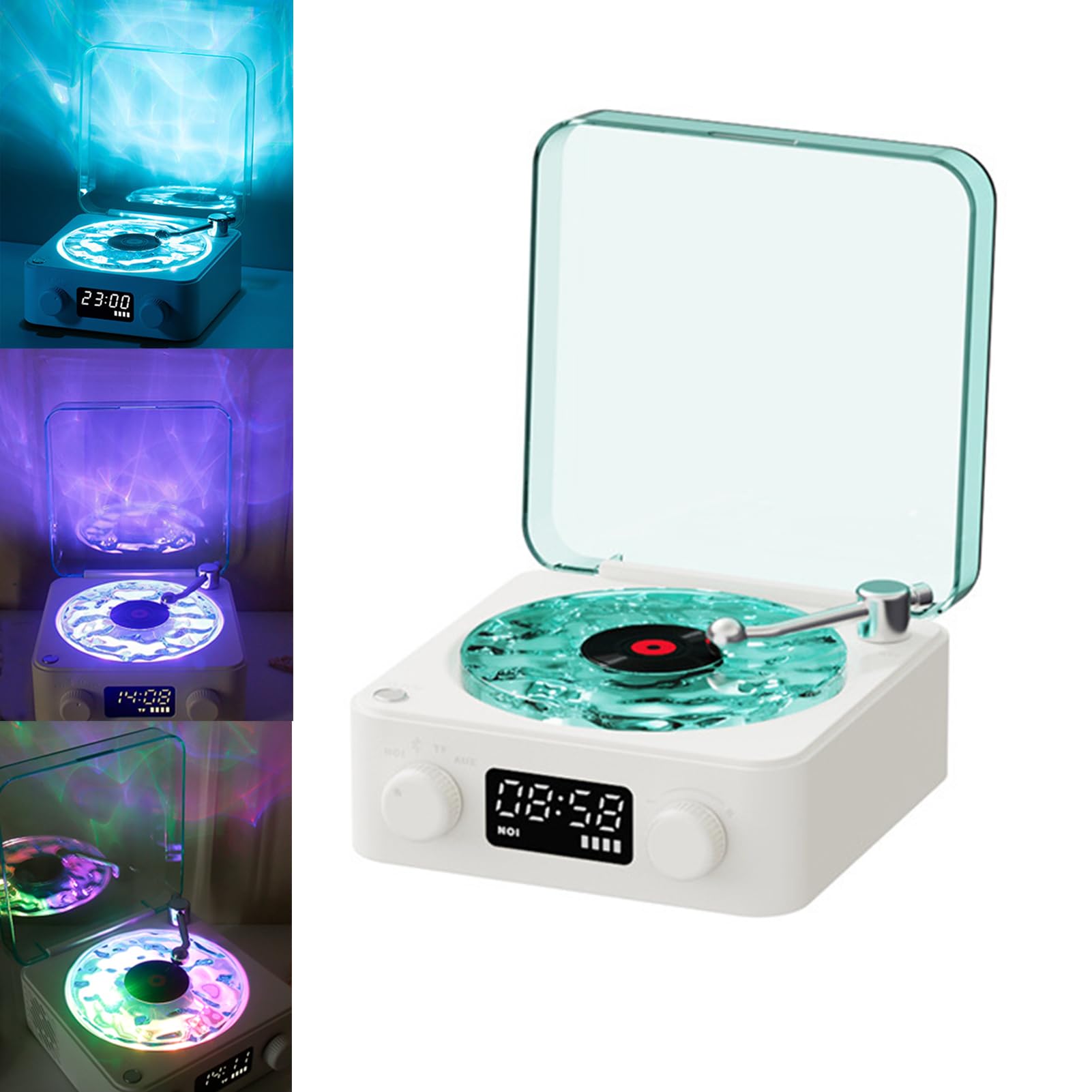 Mroace Vintage Style Bluetooth Vinyl Speaker