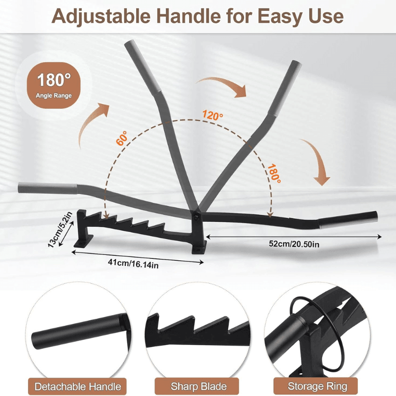 Mroace Wall Mounted Firewood Kindling Splitter