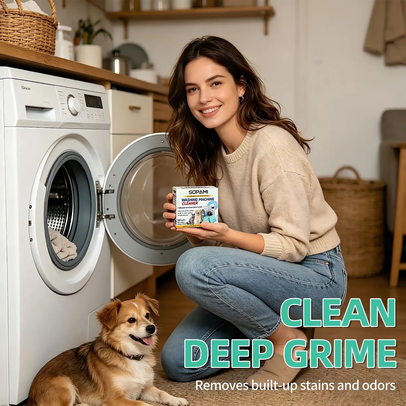 Mroace Washing Machine Cleaner Tablets 12 Pack