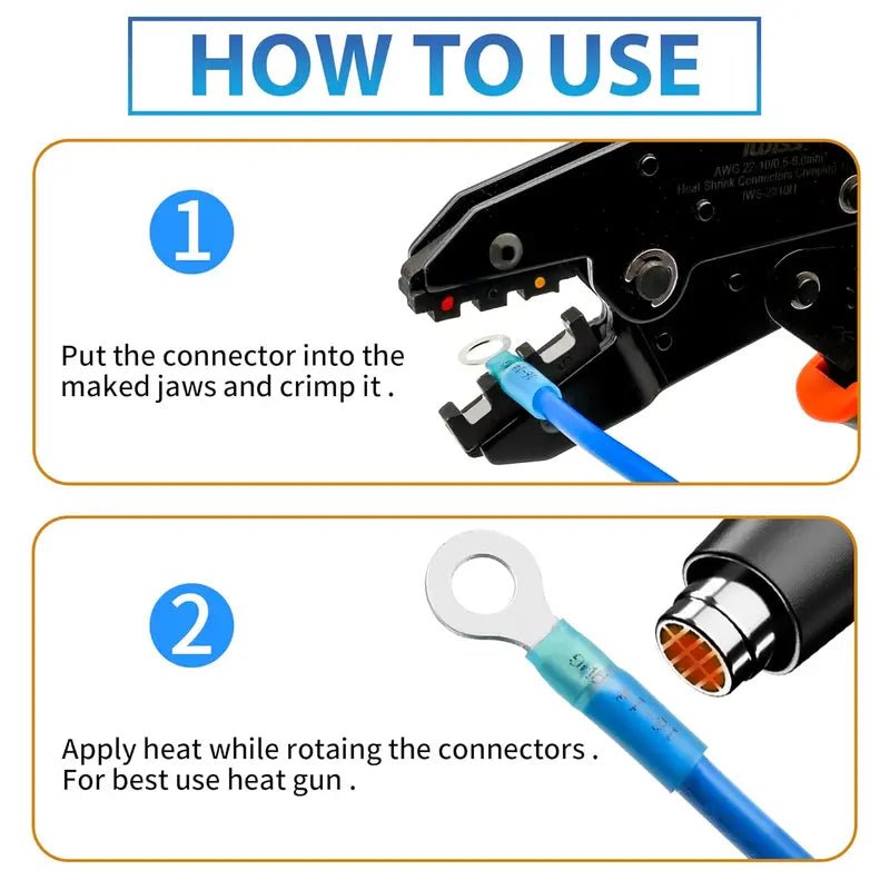 Mroace Waterproof Heat Shrink Wire Connector Kit