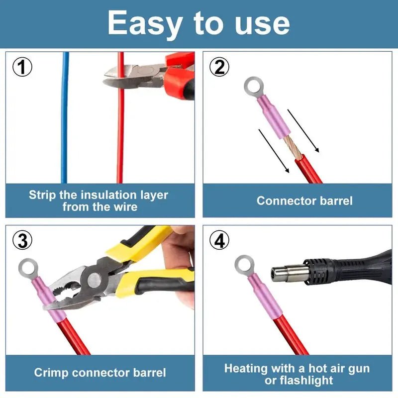 Mroace Waterproof Heat Shrink Wire Connector Kit