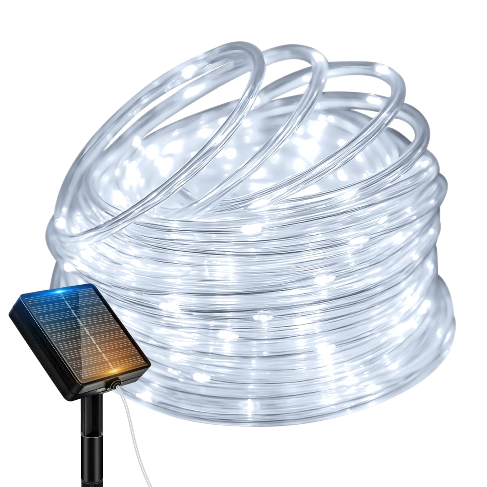 Mroace Waterproof Multicolor Solar Rope Lights
