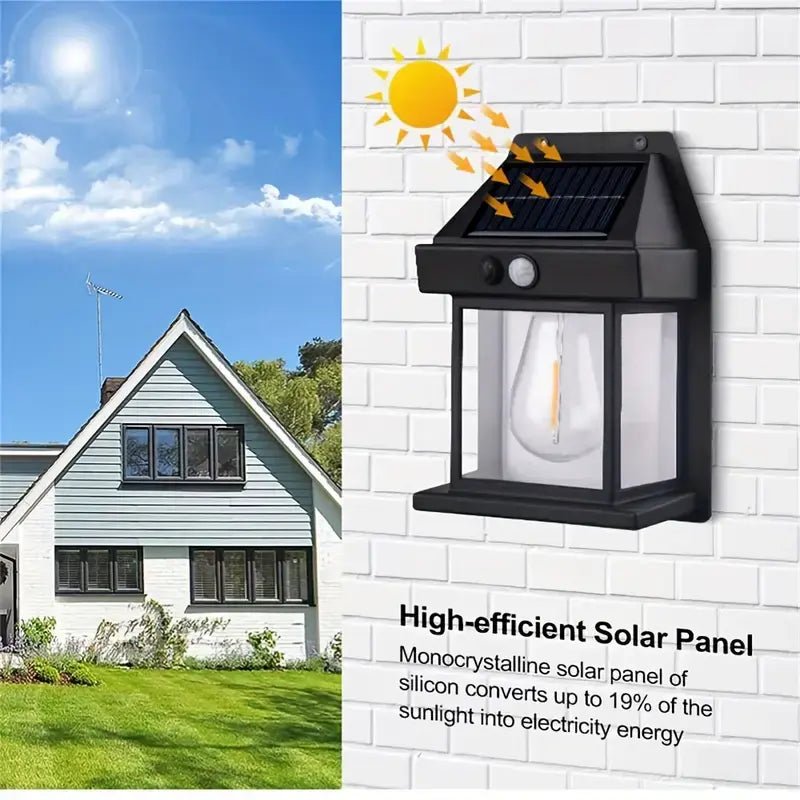 Mroace Waterproof Solar Wall Lights Outdoor