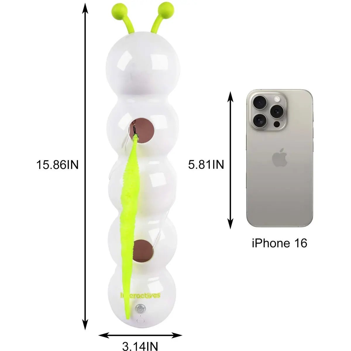 Mroace Whack a Worm Post Cat Toy