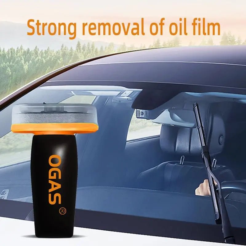 Mroace Windshield Oil Film Remover Cleaning Kit with Sponge Wand