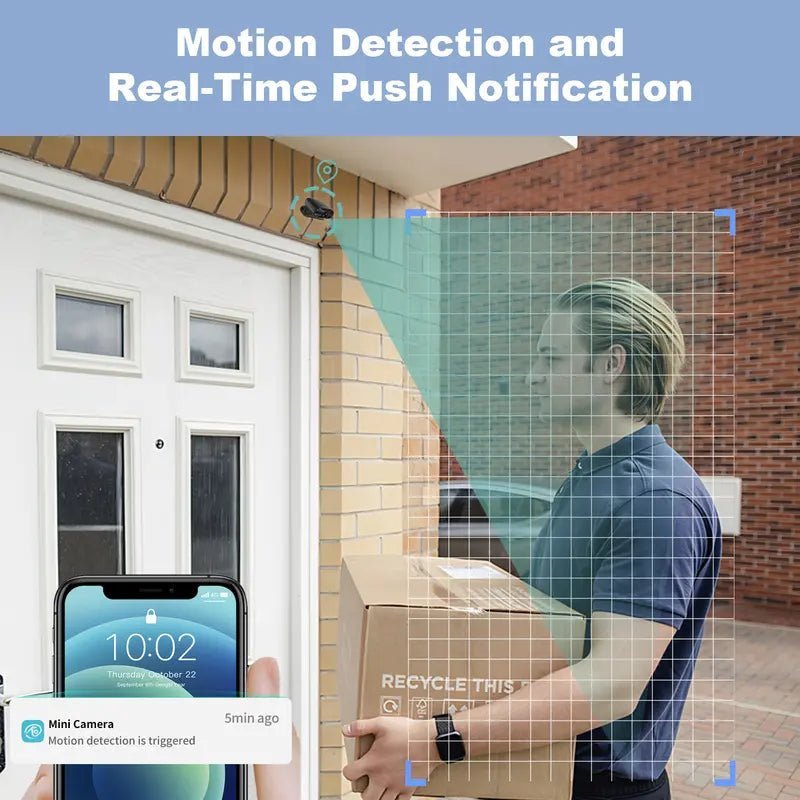 Mroace Wireless Night Vision Mini Security Camera