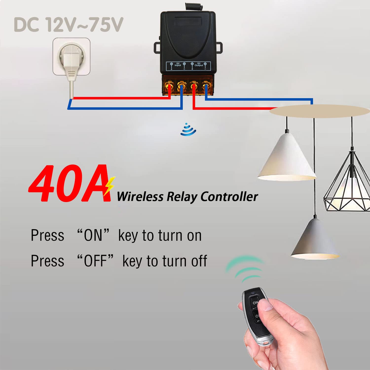 Mroace  Wireless Remote Control Switch kit