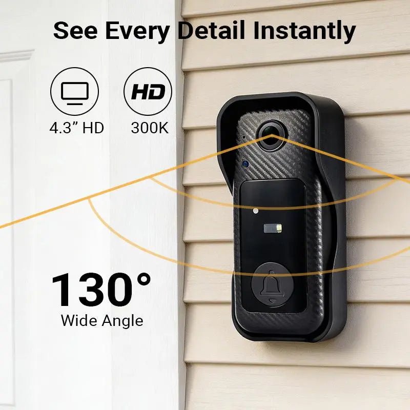 Mroace Wireless Video Doorbell Camera with Screen