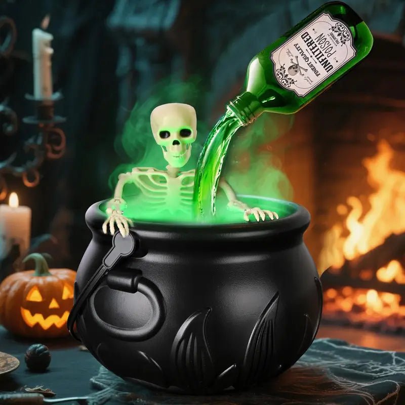 Mroace Witch Cauldron Fog Maker Decoration