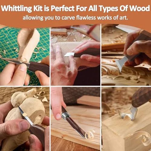 Mroace Wood Carving Knife Set
