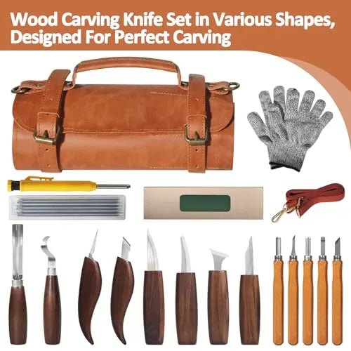 Mroace Wood Carving Knife Set