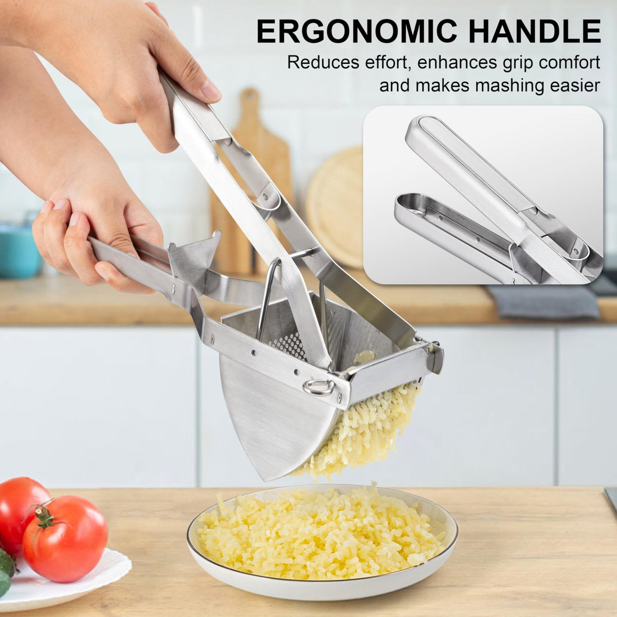MroaceStainless Steel Potato Masher