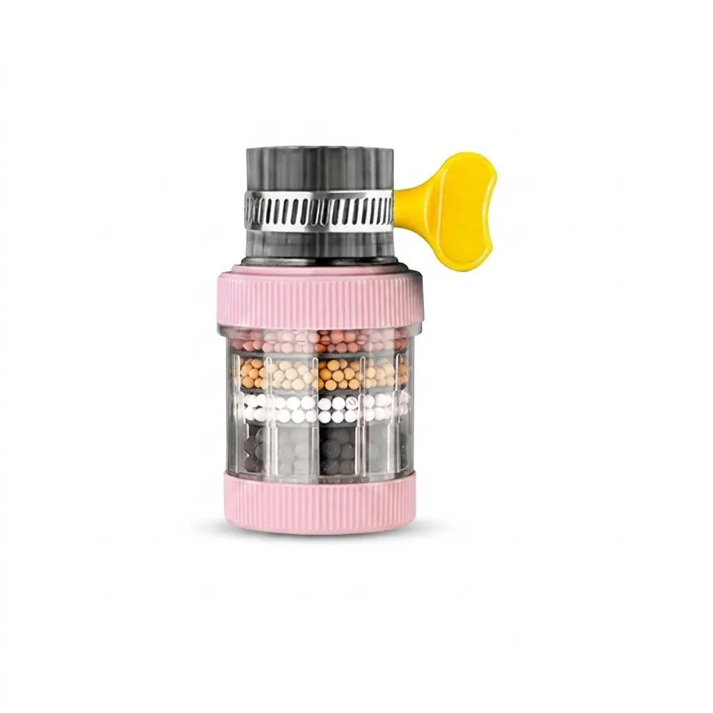 Mroace 6-Layer Faucet Water Filter with Anti-Splash Nozzle