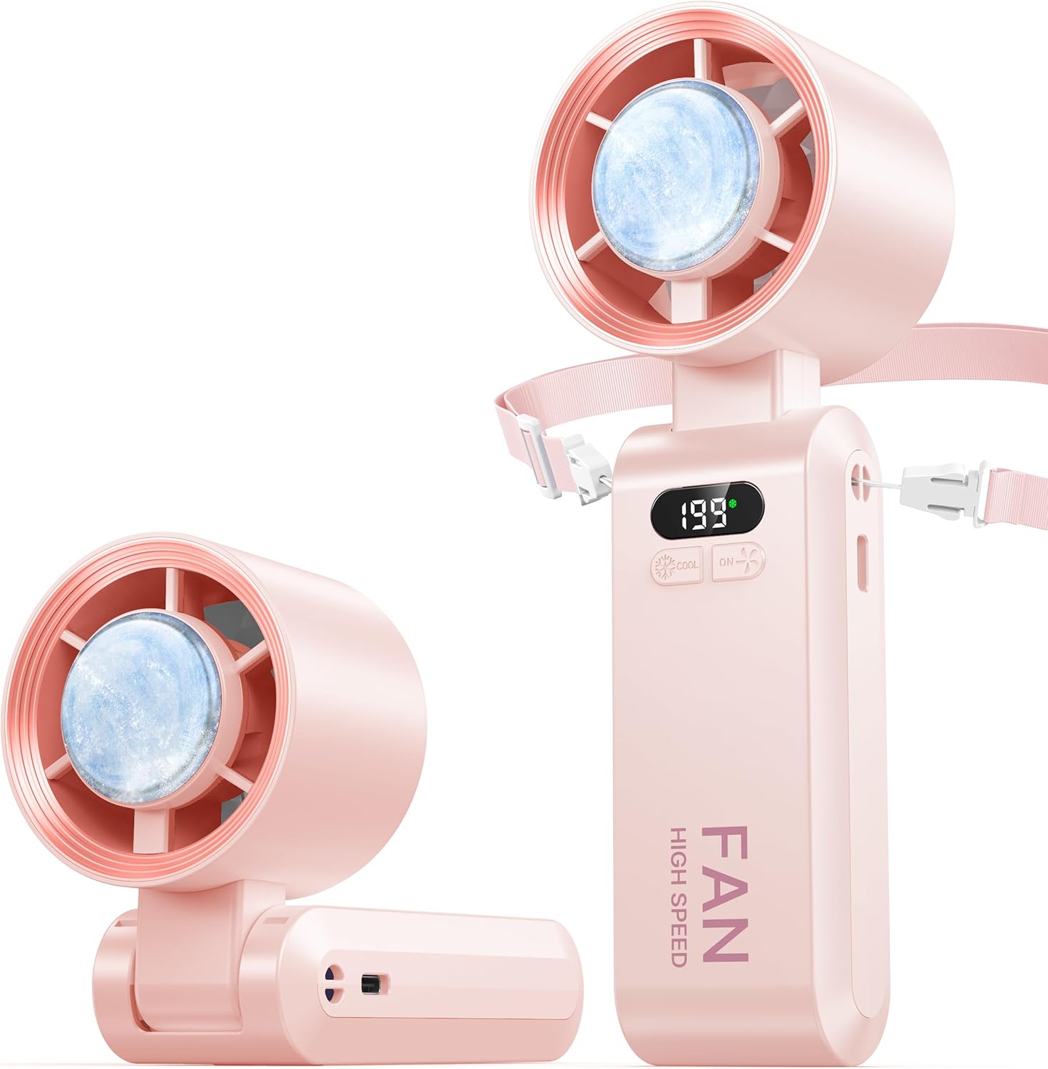 Mroace Portable fan Handheld High Speed Fan
