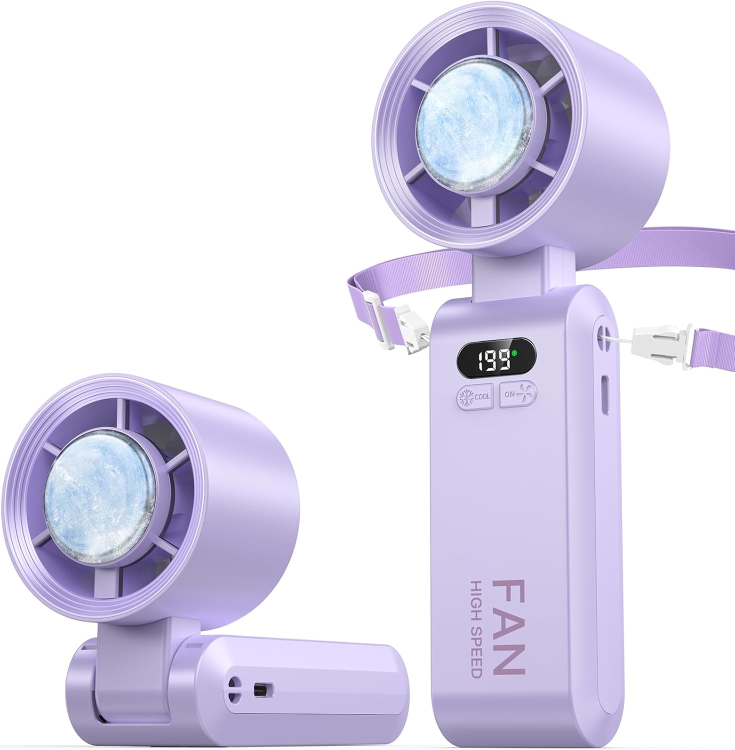 Mroace Portable fan Handheld High Speed Fan