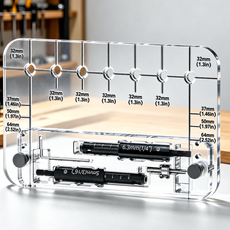 Mroace Precision Shelf Pin Drilling Jig