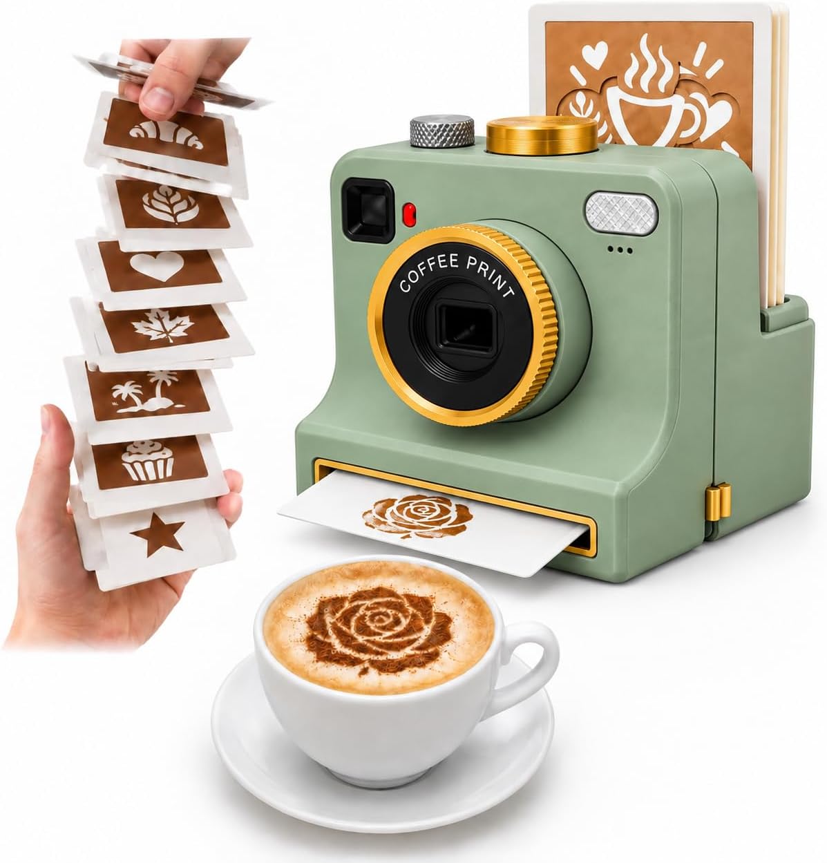 Mroace 3D Printed Latte Art Camera