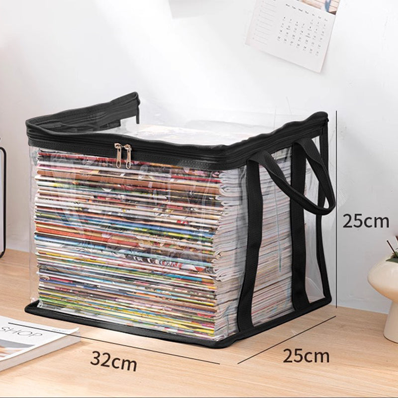 Mroace Portable Large Heavy-Duty Thick Plastic Clear Storage Box
