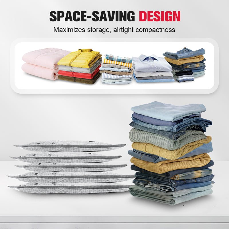 Travel Vacuum Storage Bags & Portable Pump Set
