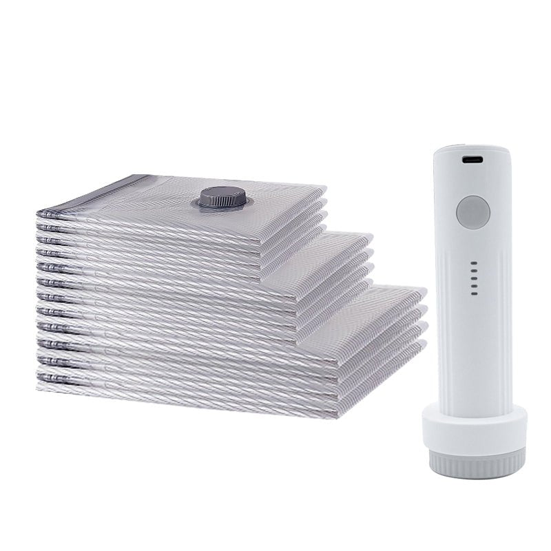 Travel Vacuum Storage Bags & Portable Pump Set