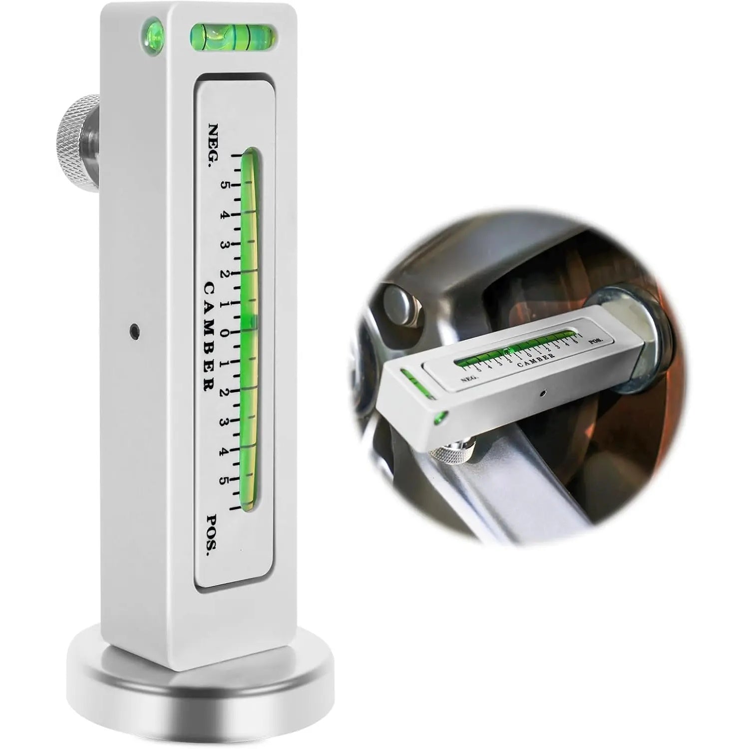 Mroace Adjustable Magnetic Wheel Alignment Gauge
